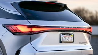 2024 Lexus RX450h+ Luxury PHEV rear lights.