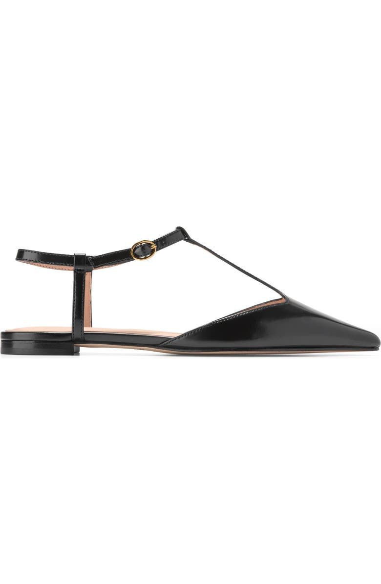 Marlah T-Strap Pointed Toe Ballet Flat