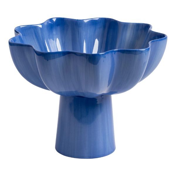 &amp;amp;k Amsterdam, &amp;amp;k Amsterdam Sun Stoneware Serving Bowl, Blue