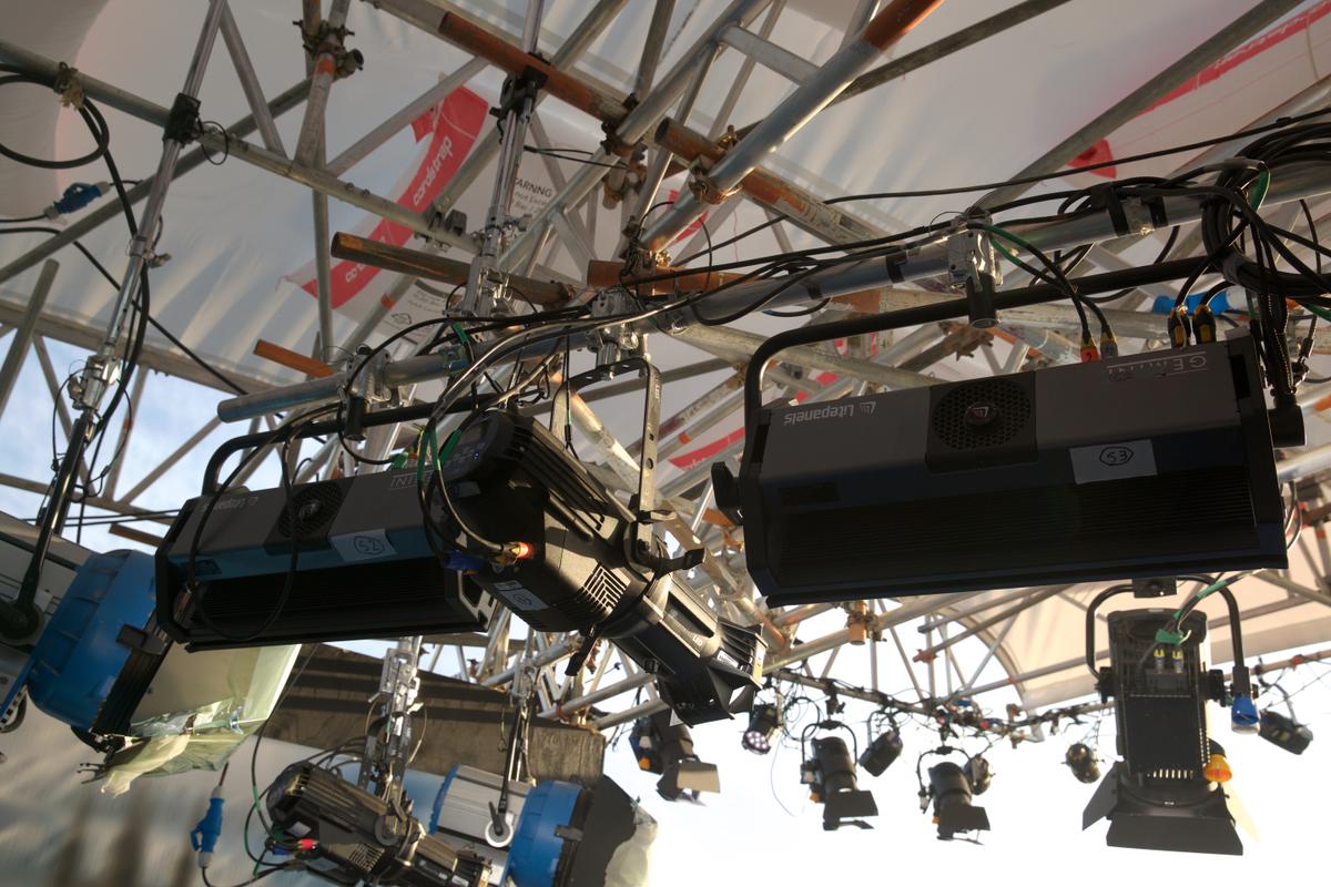 Litepanels-Gemini-Installation-Royal-Wedding