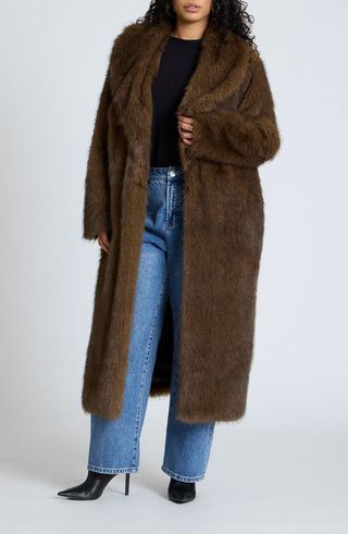 Faux Fur Coat