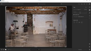 Screenshot of Lightroom's crop overlays