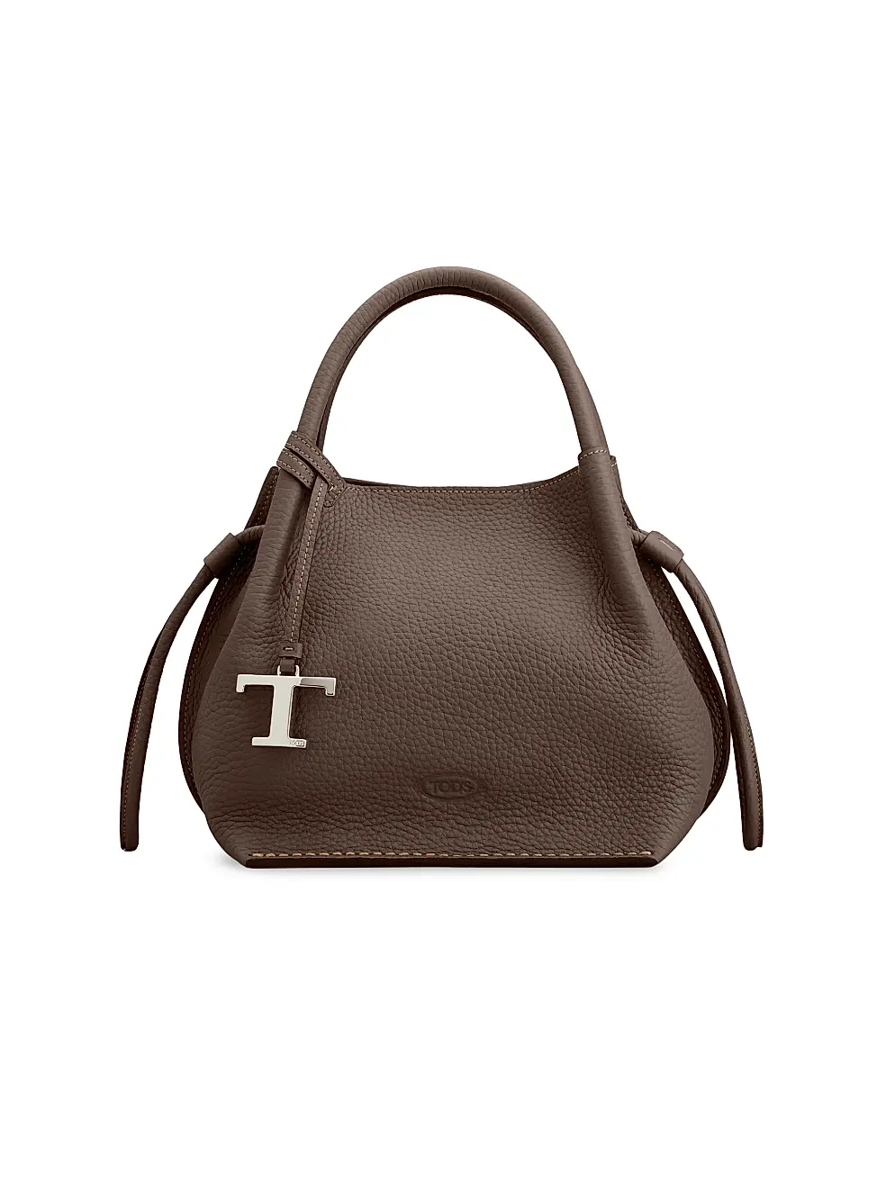 Small Leather Bucket Bag