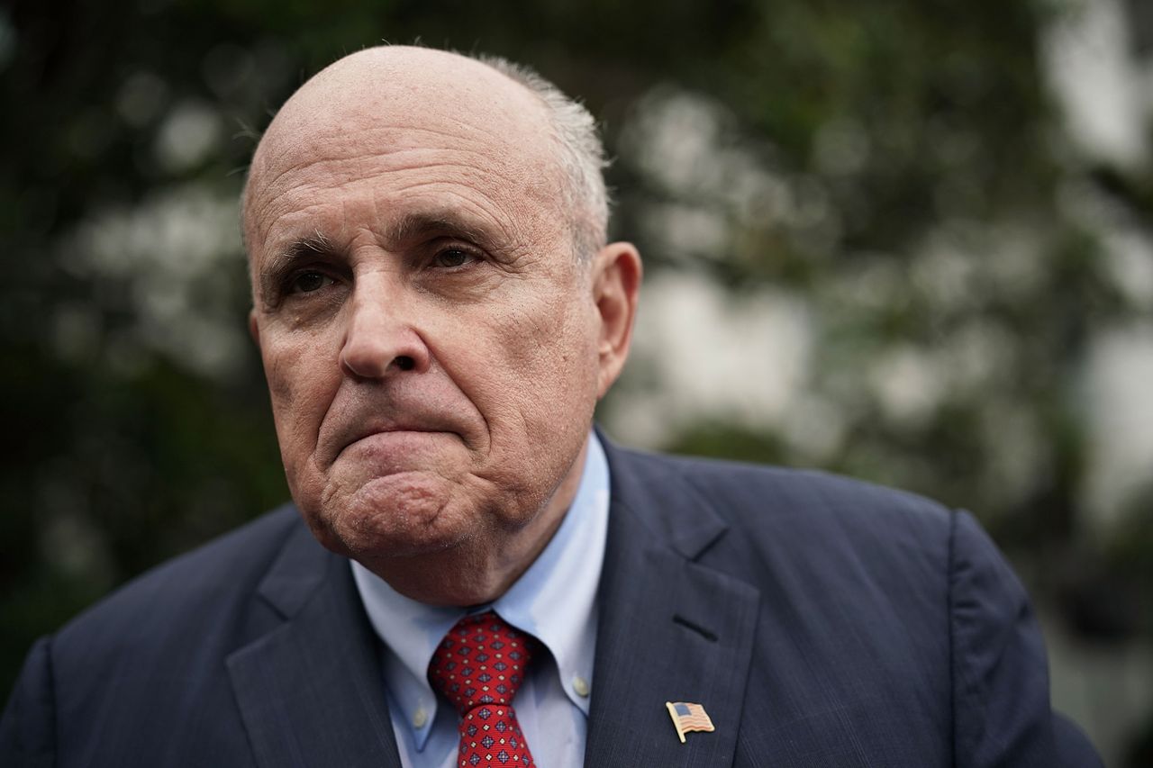 Rudy Giuliani at the White House