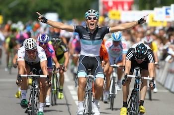 Nizzolo was pretty happy about his final stage victory.