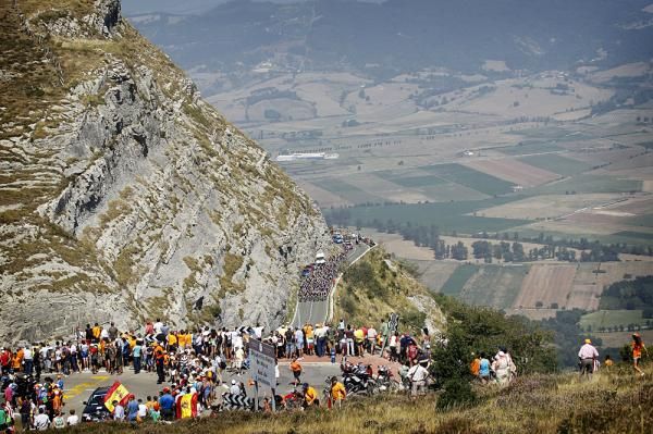 The scenery on stage 4 of the Vuelta