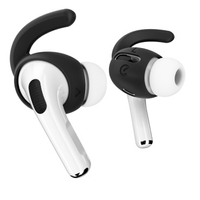 KeyBudz AirPods Pro EarHooks - Svart