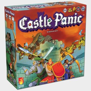 Castle Panic box on a plain background