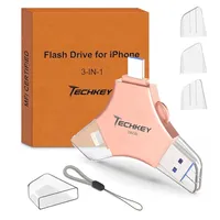 Techkey USB 3.0 Flash Drive for iPhone (256GB)