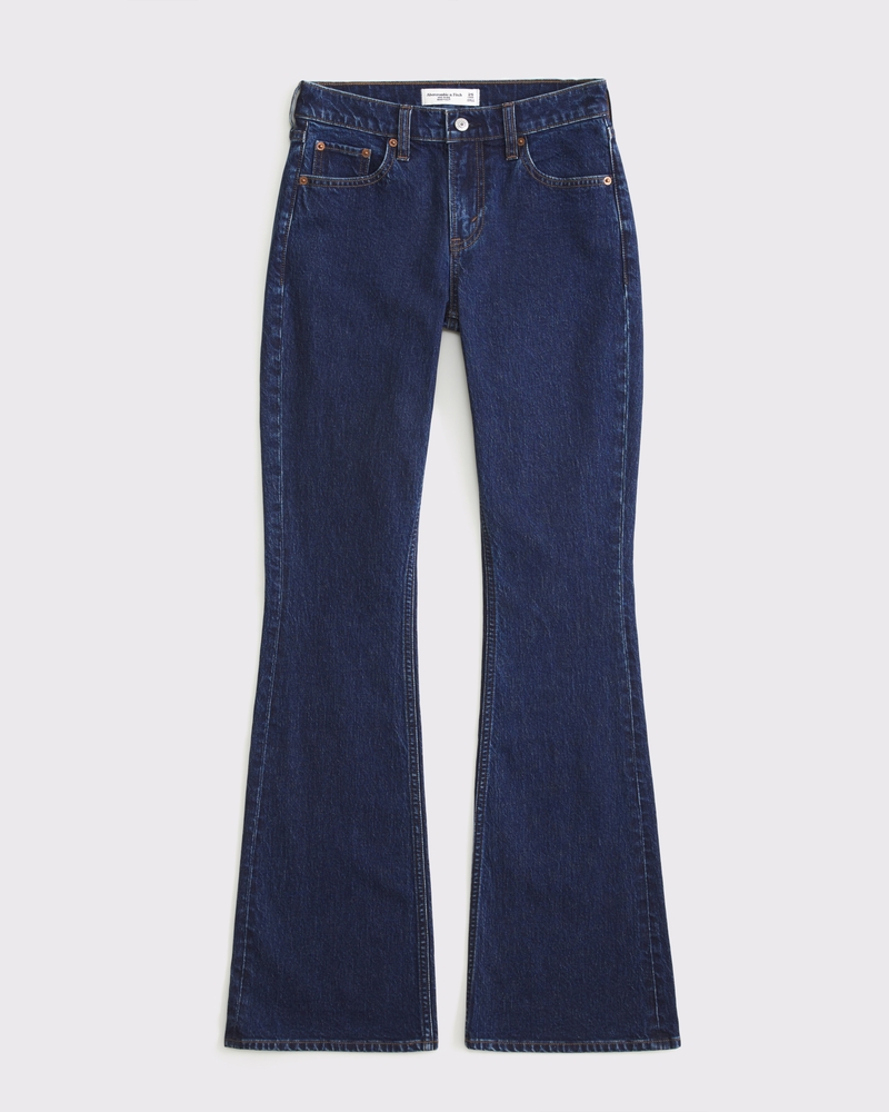 Abercrombie & Fitch, Mid Rise Bootcut Jeans