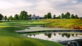 The 18th hole at Valhalla