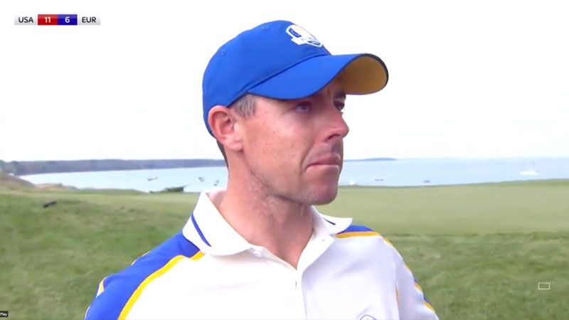 McIlroy breaks down in tears