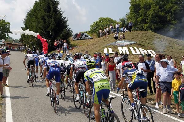 The climb whittled down the bunch.