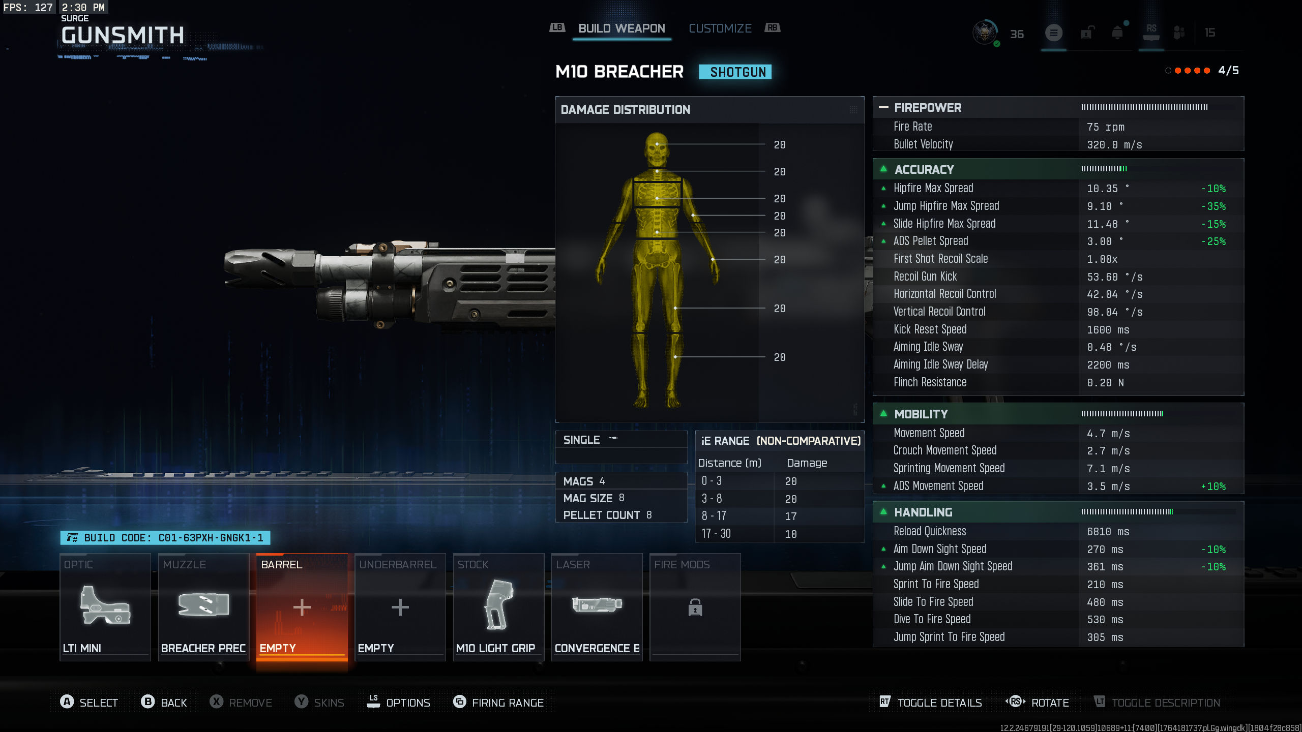 Black Ops 7 Dravec and M10 Breacher blueprints Screenshots