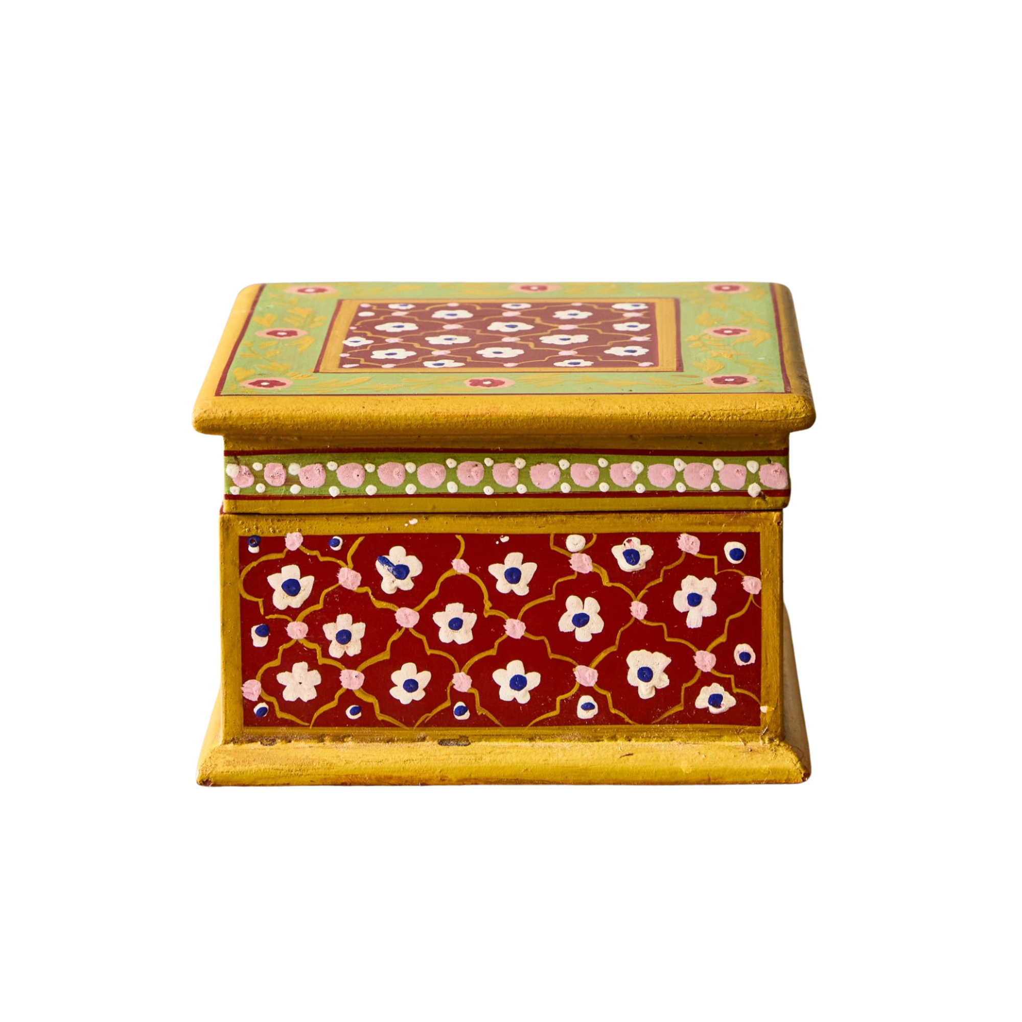 a painted box
