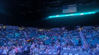 PegaWorld Keynote theater filling up