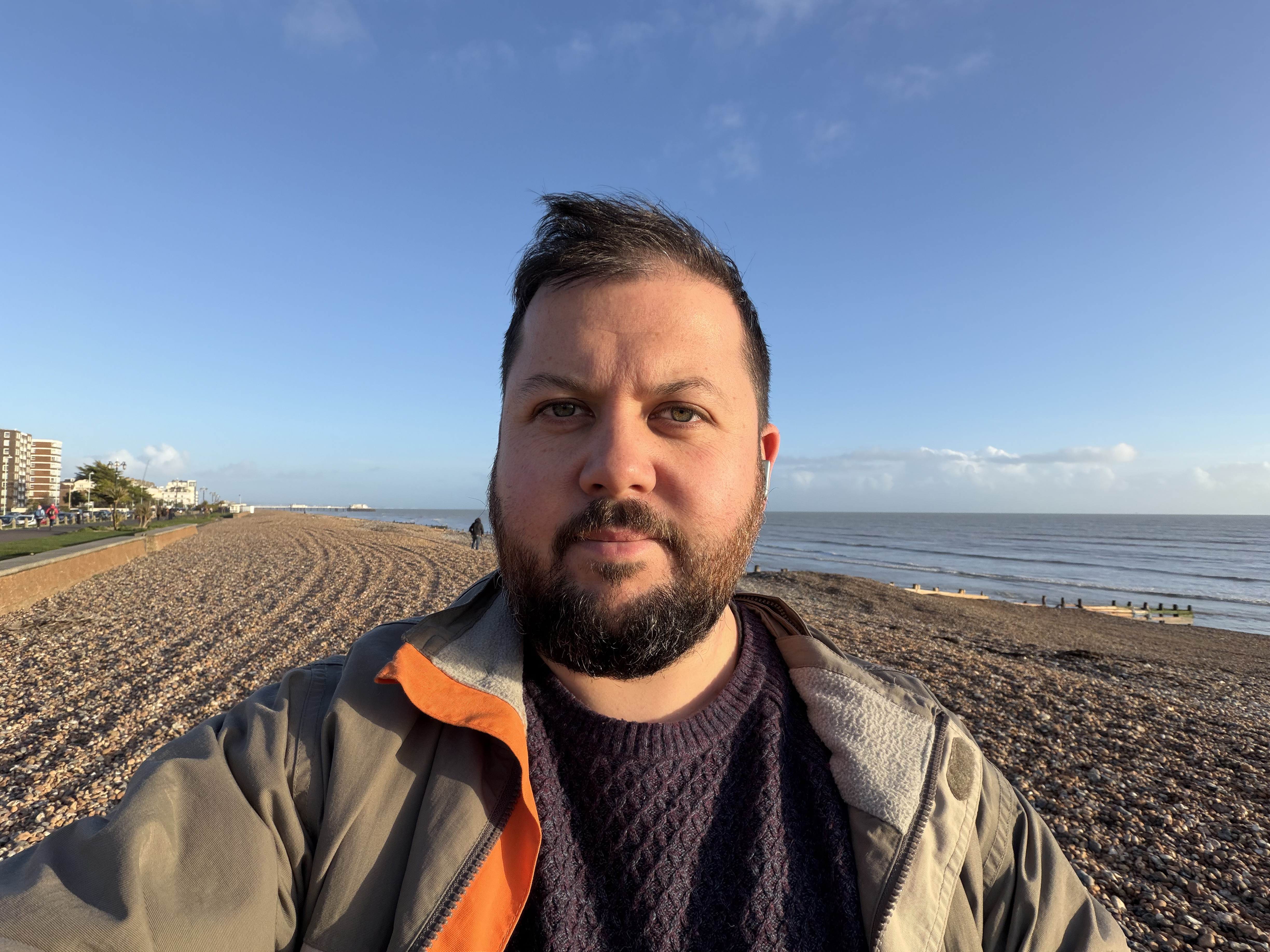 iPhone 17 Pro camera sample selfie front camera