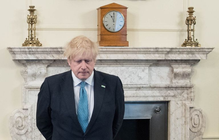 Boris Johnson minute's silence
