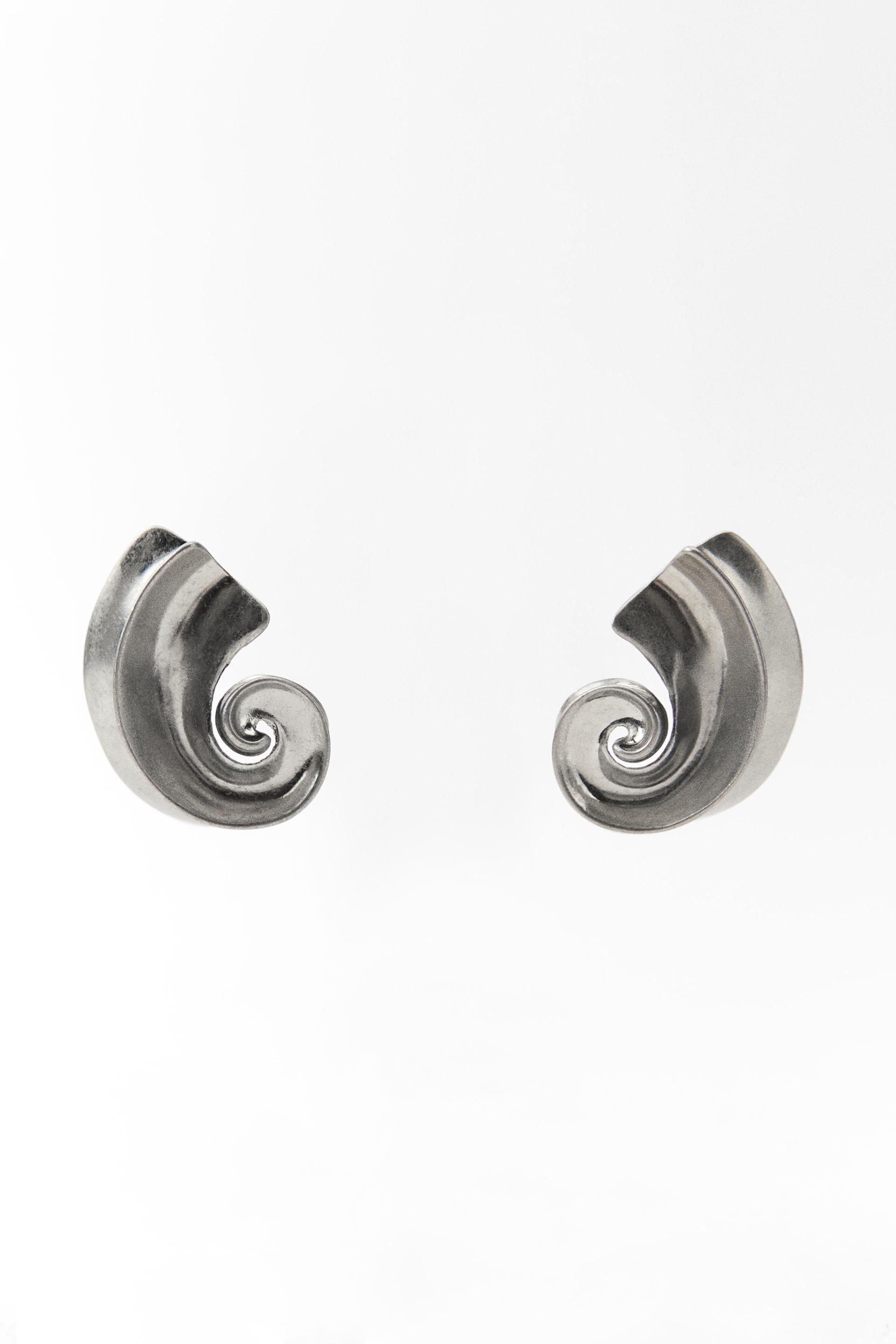 Semi-Circular Earrings