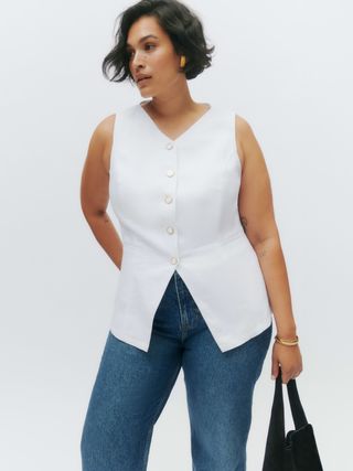 Aspen Linen Top Es