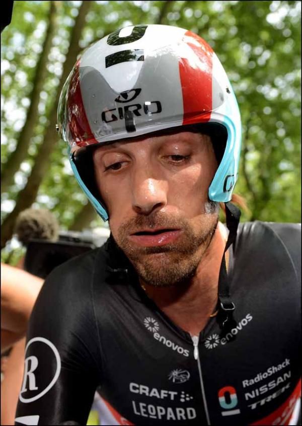 Fabian Cancellara (RadioShack-Nissan) took his 5th opening day victory at the Tour de France.