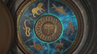 007 First Light - A metal dial with buttons represented by animals