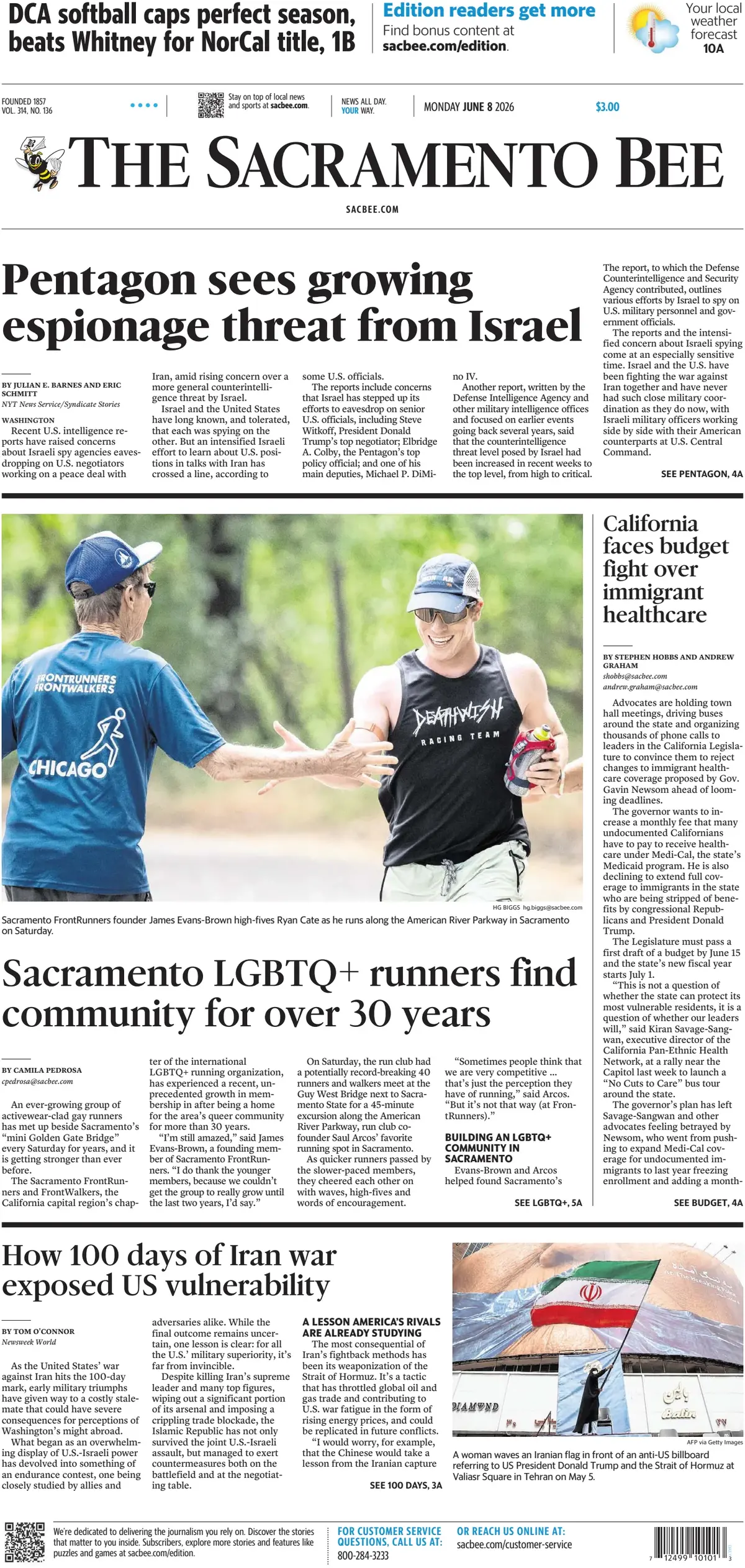 The Sacramento Bee