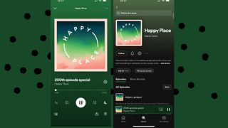 Happy Place podcast on Spotify, one of the best podcasts for 2023