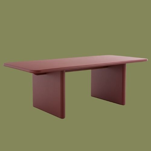 La Redoute, Marvela Lacquered Table, 8 Place Settings