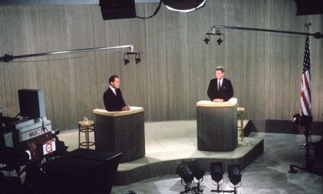 In 1960, Sen. John F. Kennedy challenged Vice President Richard Nixon to a televised debate â€” the first of its kind, and now an enduring campaign tradition.