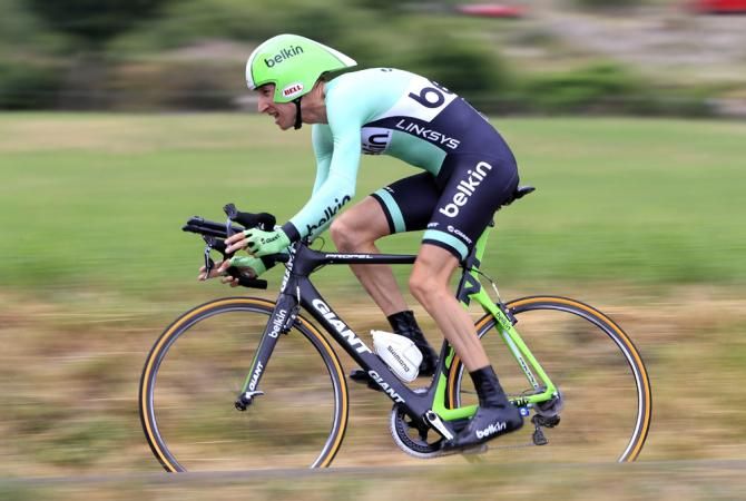 Bauke Mollema (Belkin) finished 11th in the stage 17 time trial and dropped from second to fourth overall