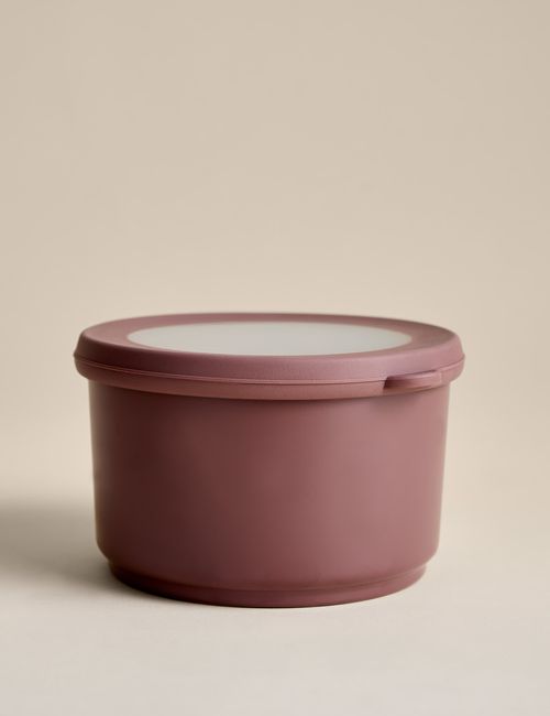 Round Plastic Storage Container