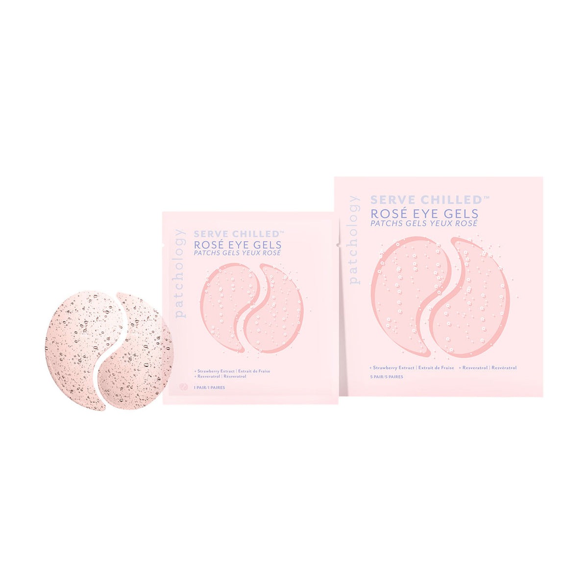 Serve Chilled Rosé All Day Eye Gels