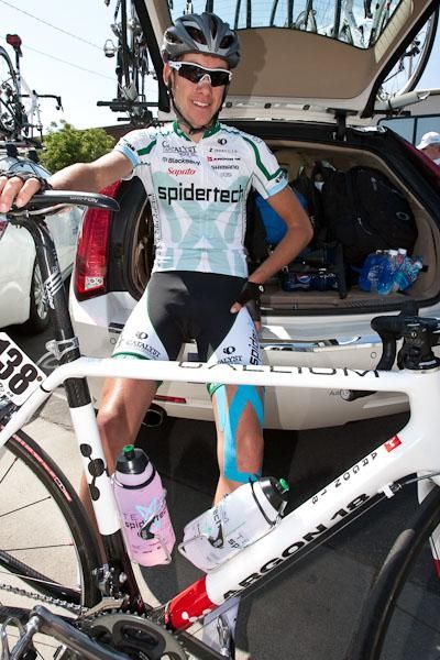 A year ago 20-year-old Quebec City, Canada rider David Boily (SpiderTech-Planet Energy) was racing with amateurs - now he's in the big show.