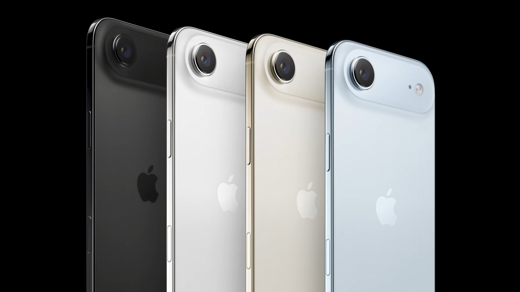 Screenshot from Apple&#039;s September 2025 event