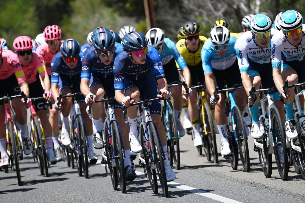 Teams Groupama-FDJ and Bahrain Victorious are fighting to hold their position