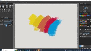 Rebelle 6 review; digital paint strokes