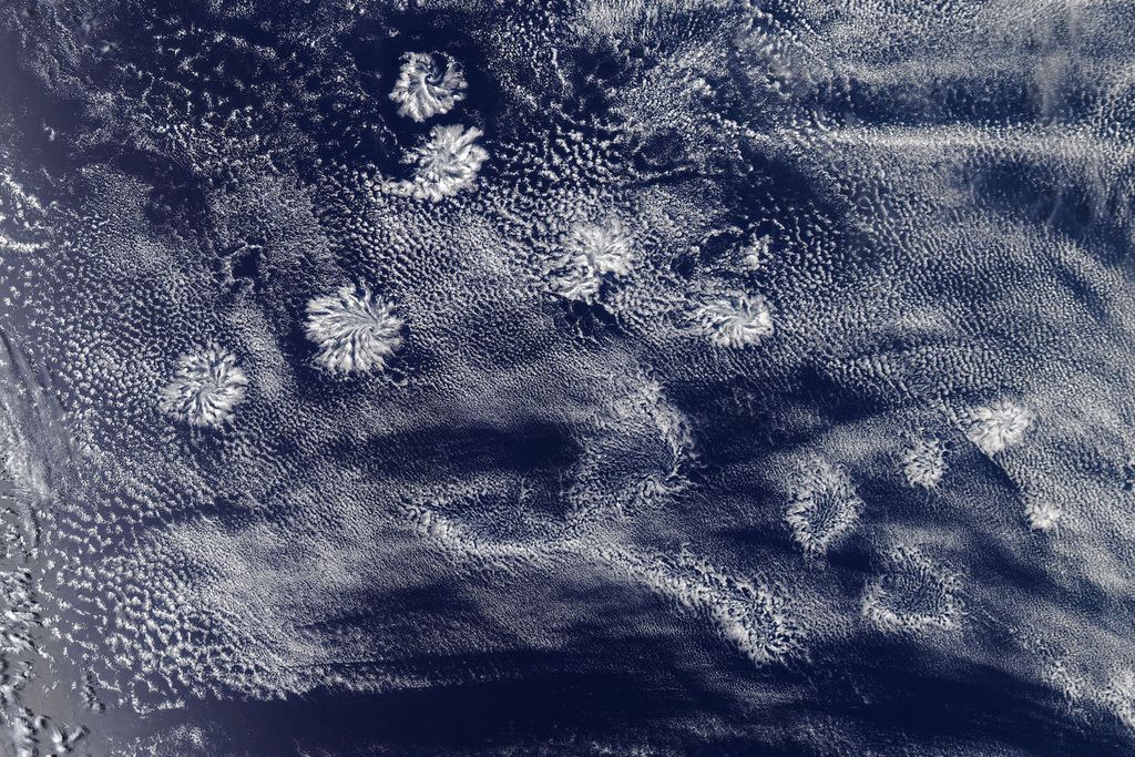 Satellite spies gigantic 'fuzzball' clouds spreading near Australia coast