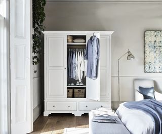 Large Chichester grand wardrobe extended by Neptune