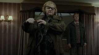 Mad-eye Moody in Deathly Hallows Part 1.