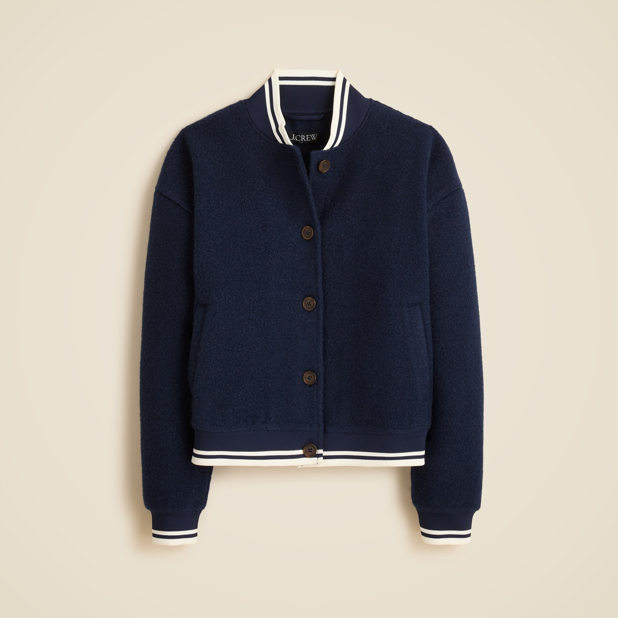 Boucl&amp;eacute; Flight Jacket