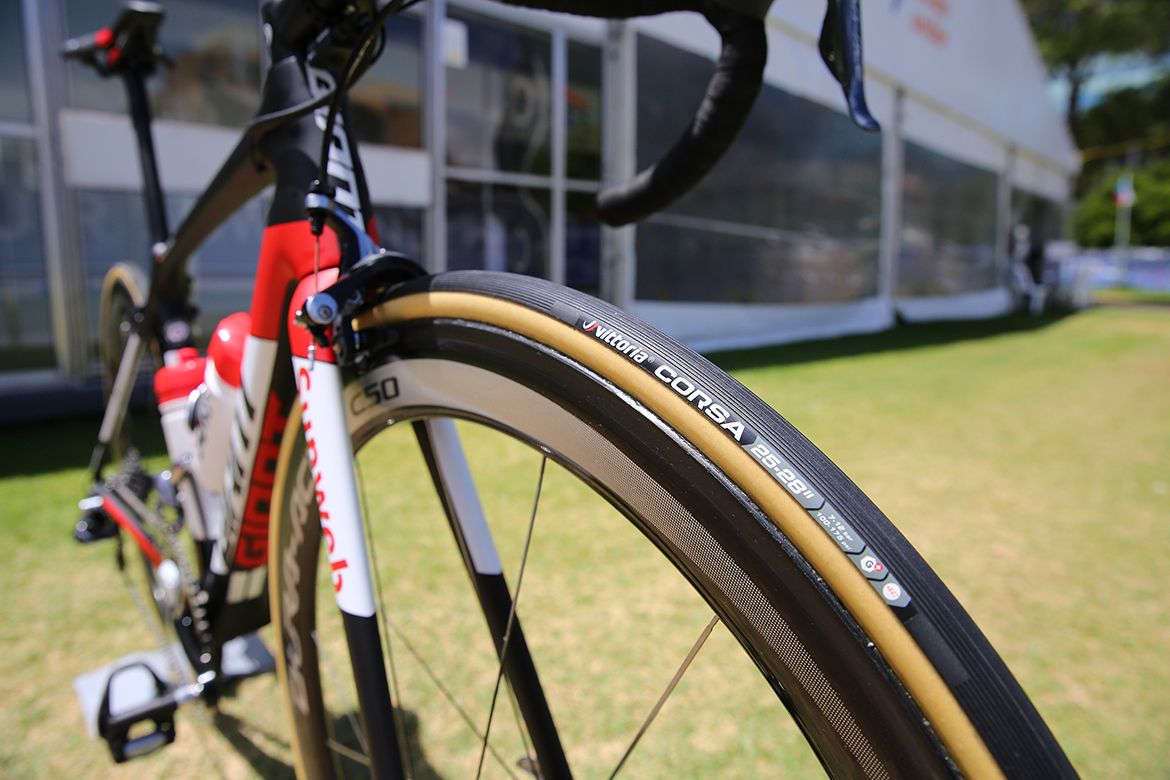 Vittoria Corsa tyres for Sunweb