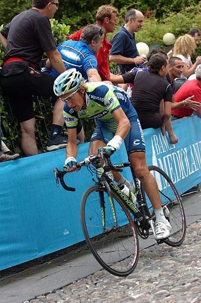 Franco Pellizotti (Liquigas) rode well.