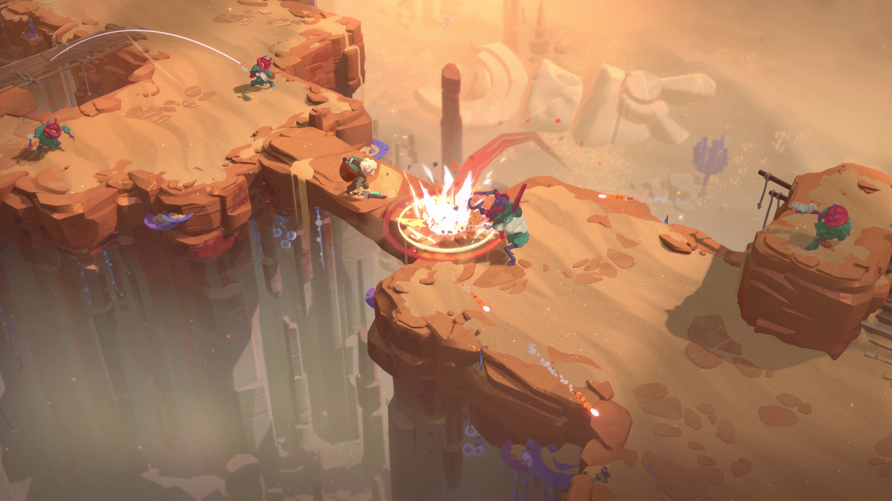 Screenshot of Moonlighter 2: The Endless Vault from an ID@Xbox event.