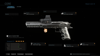 Modern Warfare best pistol: Desert Eagle