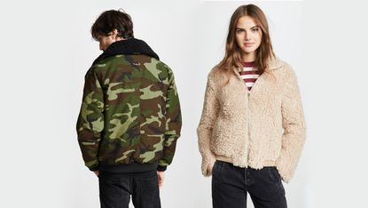 12 stylish shearling jackets to keep you cosy this winter