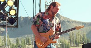 Steve Cropper plays his Peavey T-style live on.a summer's afternoon with Booker T. and the MGs, circa 1991.