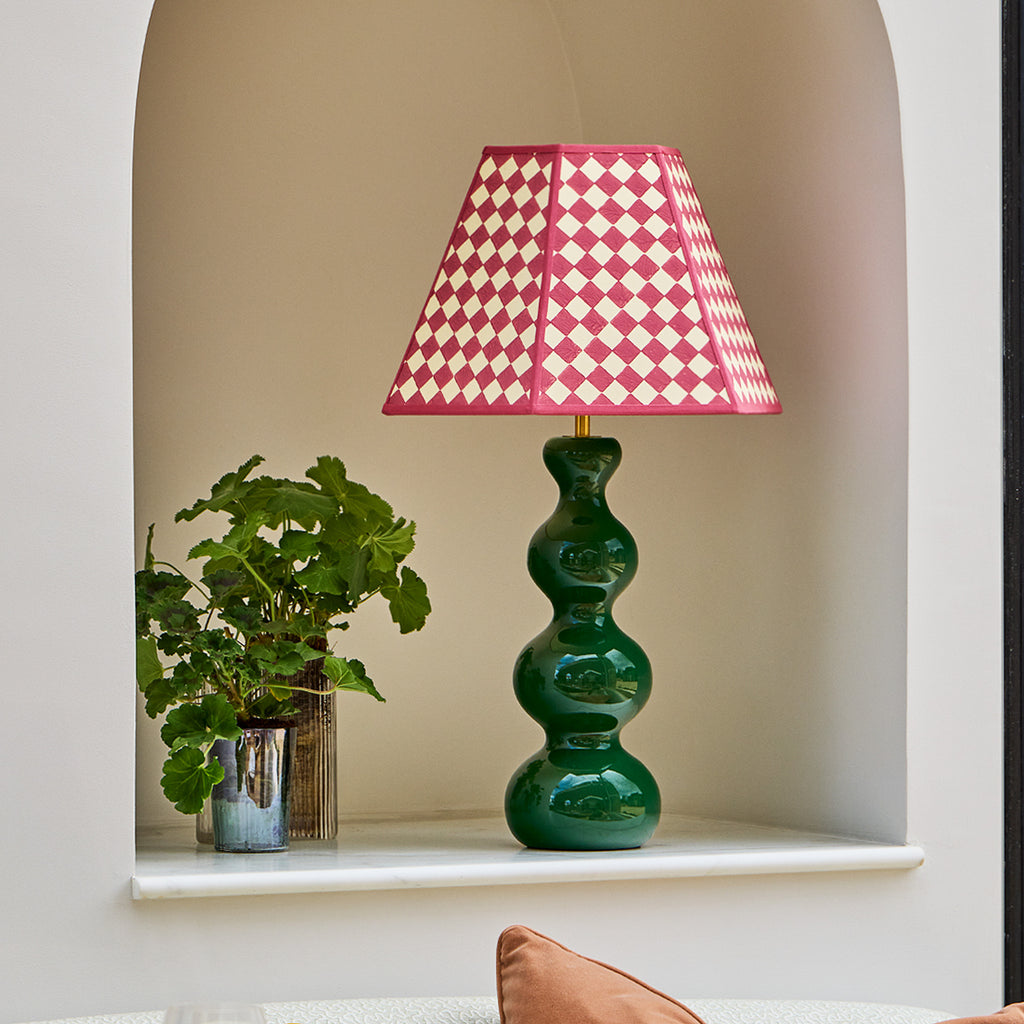 Wobster Rechargeable Table Lamp in Green