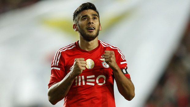 Benfica&amp;#039;s Argentinian forward Eduardo Salvio