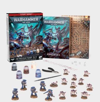Warhammer 40,000: Introductory Set on a plain background